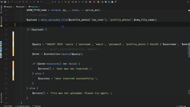 [LLC01+02] 09 - PHP PDO Connection, Insert & Select смотреть онлайн