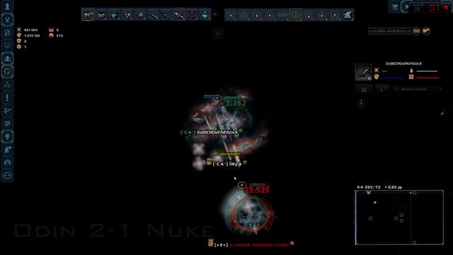 OdinTheLegend vs Nuke - Dark Orbit смотреть онлайн