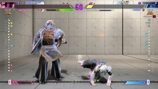 【スト6】マゴ( ジュリ/JURI ) vs でるぴえろ( JP ) STREET FIGHTER 6【Key display on】【4K】 смотреть онлайн