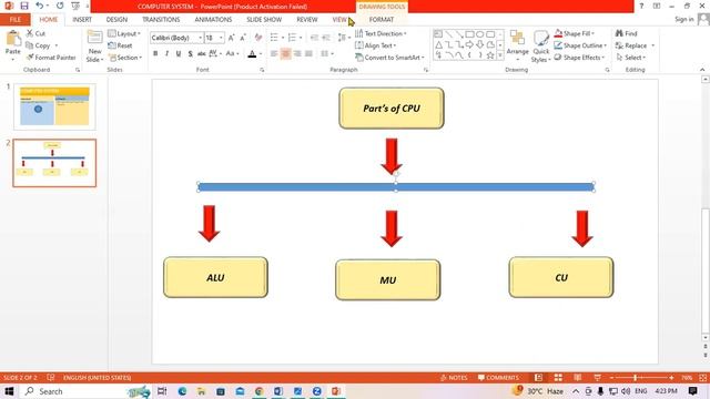 How To Create A Presentation in Blank Slide in Power Point | GIT Education смотреть онлайн