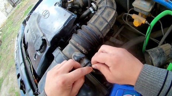 Как проверить ДМРВ  на ВАЗ /ДИАГНОСТИКА /ДАТЧИК МАССОВОГО РАСХОДА ВОЗДУХА