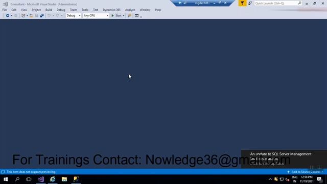 SQL from Visual Studio | Microsoft Dynamics 365 Tutorials смотреть онлайн
