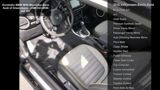 2018 Volkswagen Beetle Dune смотреть онлайн