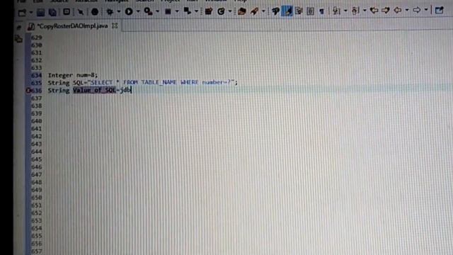How to use Java declared variable in Sql query with jdbctemplate | Springboot PlSql database смотреть онлайн