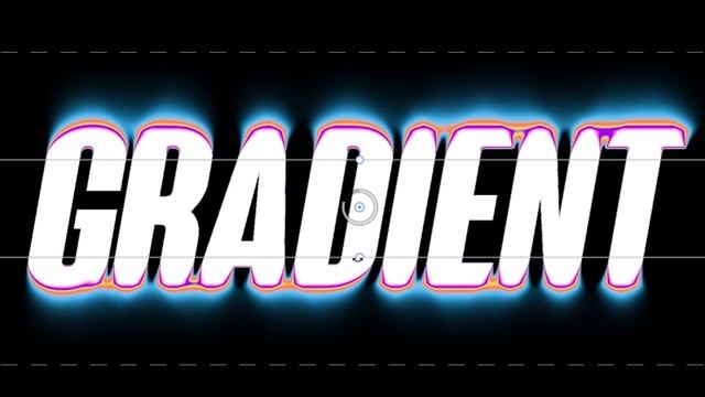 GRADIENT BLUR TEXT EFFECT! - Photoshop CC Tutorial смотреть онлайн