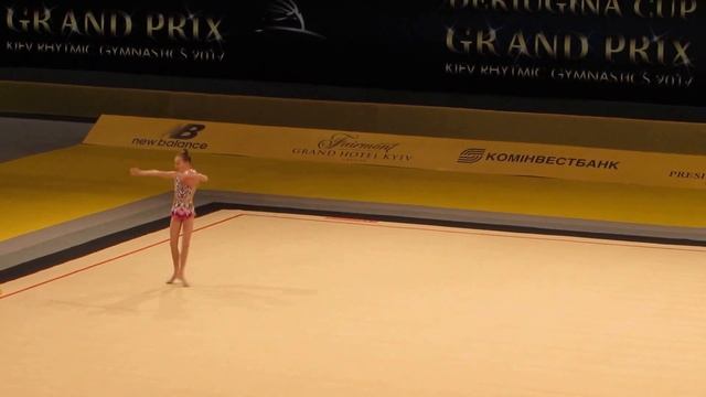 Кубок федерации. Киев. Дворец Спорта. 20.03.2017. Ламашевская Дарина. Мяч. смотреть онлайн