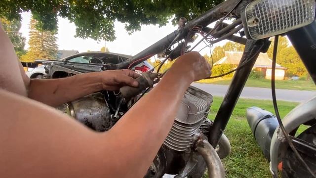 Ставим БСЗ на ИЖ Юпитер-5