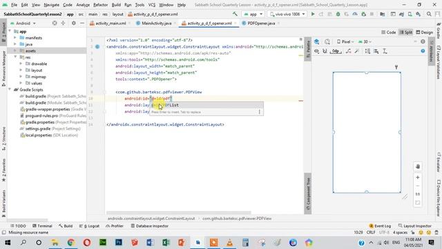 How to Create eBook Mobile App using Android Studio | Android Studio 4.1.3 смотреть онлайн