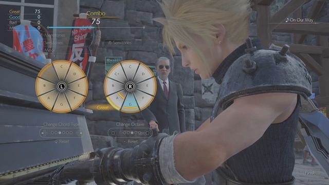 FINAL FANTASY VII REBIRTH "On Our Way" Piano Minigame 100% смотреть онлайн