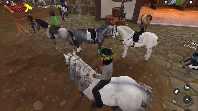 Встретила необычную парочку… #starstableonline смотреть онлайн