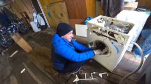 Разбор стиральной машины за 20 минут на МЕДЬ И АЛЮМИНИЙ