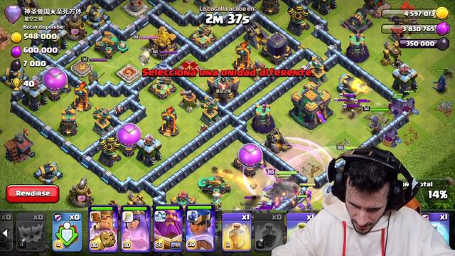 NUEVA SERIE: 5 DÍAS TH 14 MÁXIMO | CLASH OF CLANS смотреть онлайн