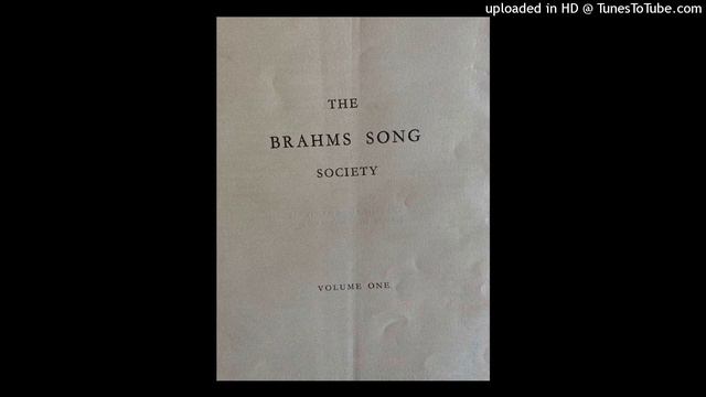 Johannes Brahms: Sonntag, Op.47 No. 3. (Alexander Kipnis, bass, Gerald Moore, piano) (1936.) смотреть онлайн