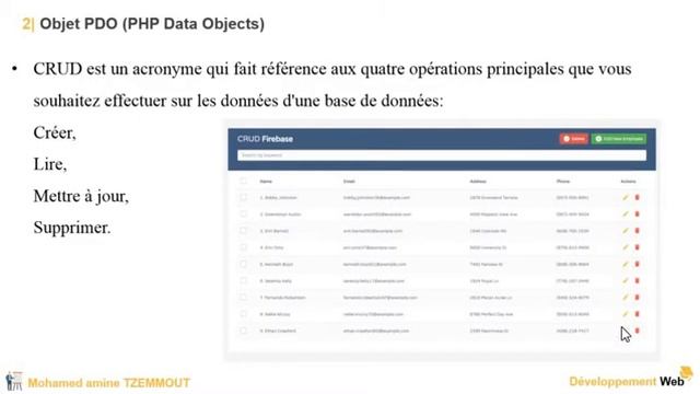 Séance 9: PDO et MYSQL en PHP смотреть онлайн