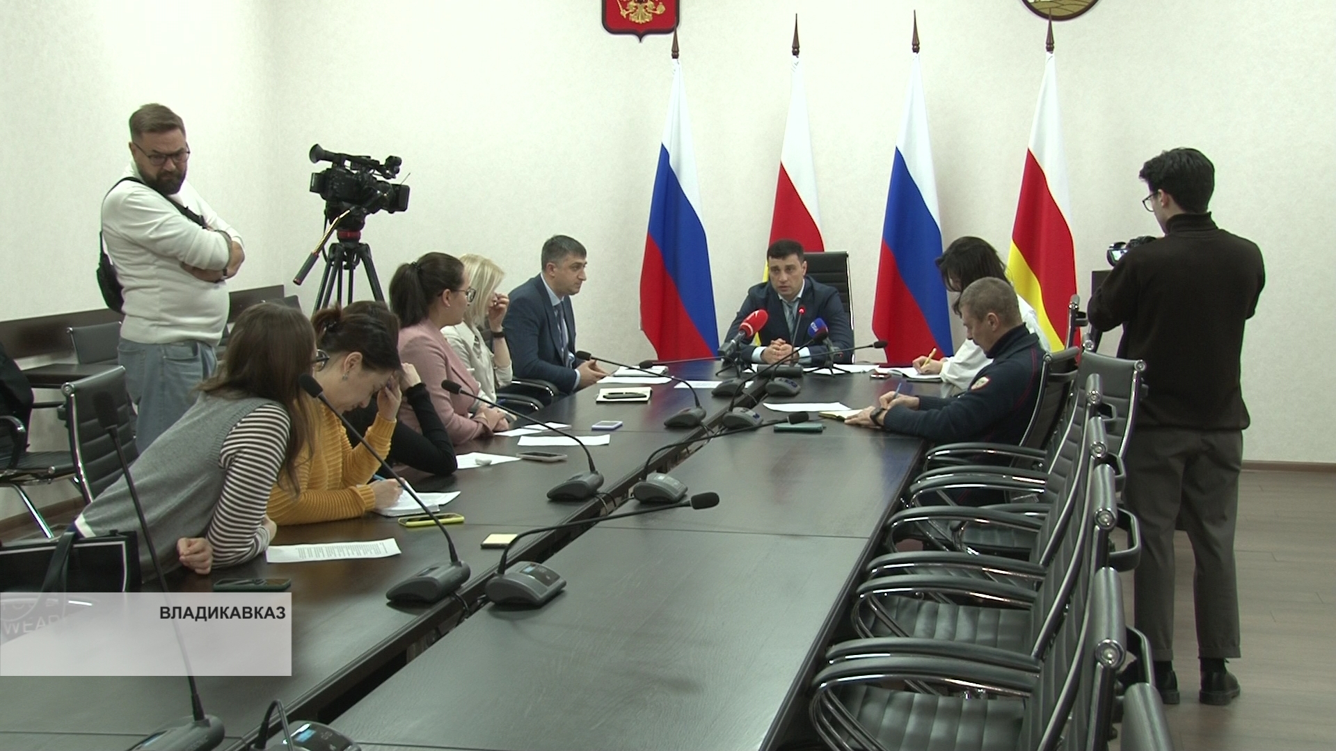 Во Владикавказе прошла пресс-конференция с Аланом Доевым