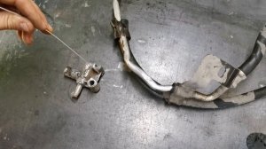 Ремонт трубки высокого давления  Renault