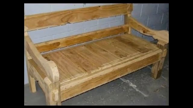 Садовые скамейки. Интересные идеи смотреть онлайн