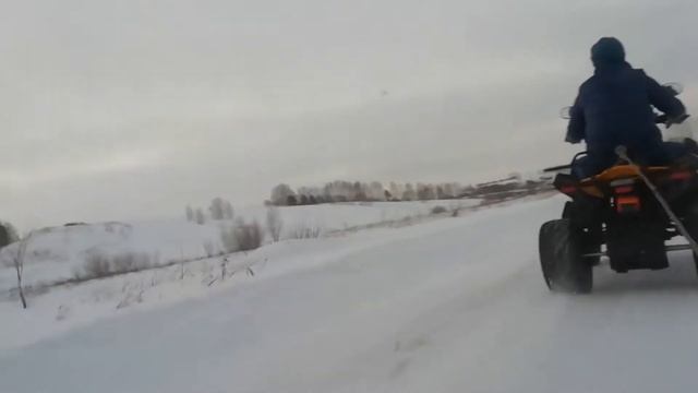 Квадроцикл рысь 150 + ватрушка = покатушки смотреть онлайн