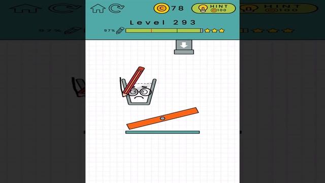 Happy Glass - Gameplay Walkthrough Part 8 Level 279 - 305 - DRAW A LINE TO FILL THE GLASS смотреть онлайн