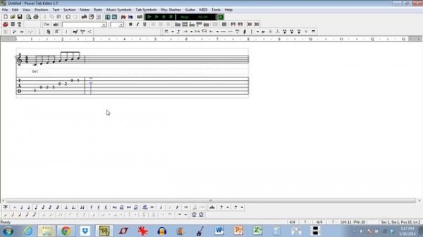 How To Compose A Song With Power Tab Editor (Part 1)
