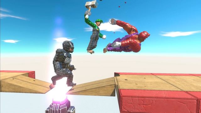 T-REX HEAD & MEGA JET ENGINE - Animal Revolt Battle Simulator смотреть онлайн