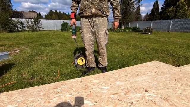 Обшиваем дом OSB. Жизнь в деревне. смотреть онлайн