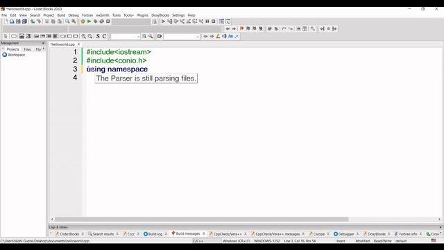 how to create (.cpp) file in codeblocks software | c++ full course | simple code c++ смотреть онлайн