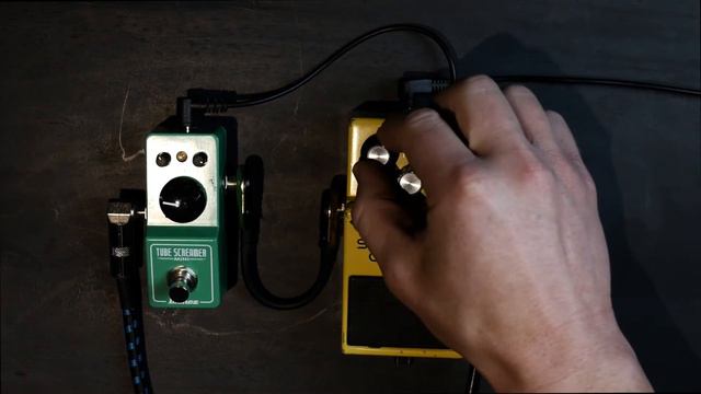 Boss SD 1 vs Ibanez TS mini смотреть онлайн