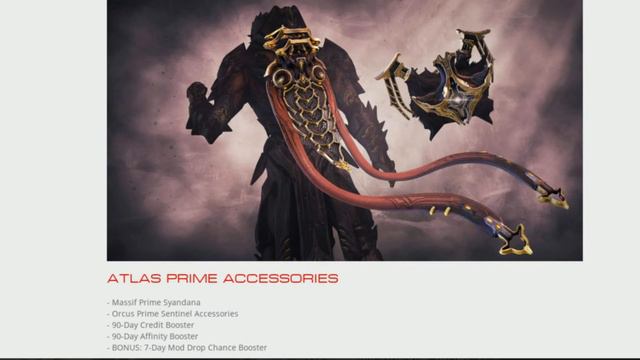 Warframe | Atlas Prime Accessories Causes Controversy! смотреть онлайн