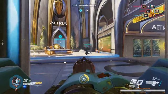 Overwatch - играю в аркаду и быстрый матч смотреть онлайн