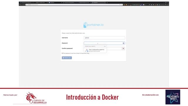 Introducción rápida a Docker, Instalación de Portainer y uso básico . República Web смотреть онлайн