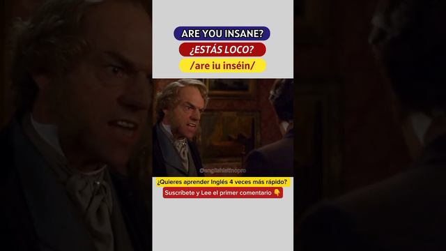 ✨😱 EDUCA TU OÍDO CADA DÍA Y TU INGLÉS CAMBIARÁ 🚀 Are you Insane? смотреть онлайн