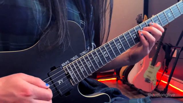 Nirvana - Smells Like Teen Spirit (riff highlight, guitar cover) смотреть онлайн