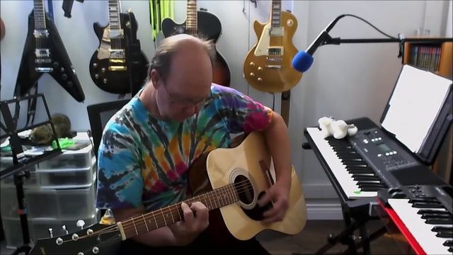 Epiphone EJ200 SCE Vs Epiphone DR-100 NA LH смотреть онлайн