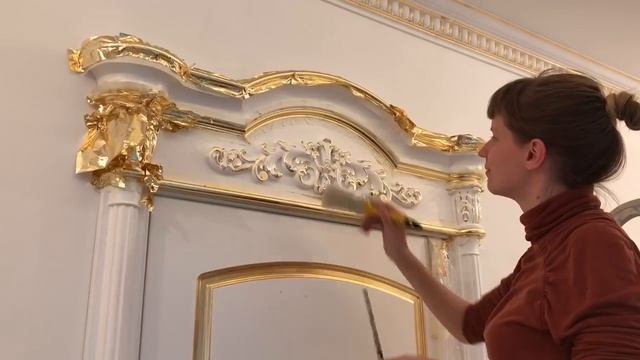 Золочение дверей смотреть онлайн