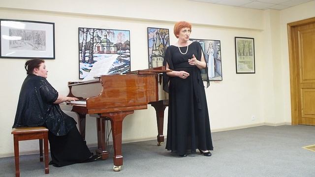 Н. Метнер, ст. Фета. Нежданный дождь. Евгения  Малеева, Людмила Калинина