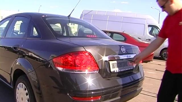 Fiat Linea: тест-драйв программы Автопанорама смотреть онлайн