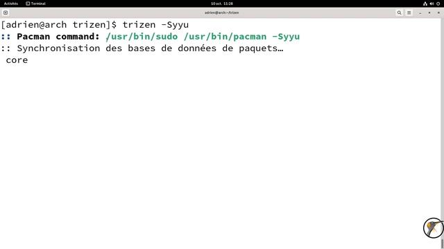 Arch Linux : Paramétrer AUR et installer pamac смотреть онлайн