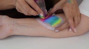 Аквагрим для начинающих: как работать с трафаретами