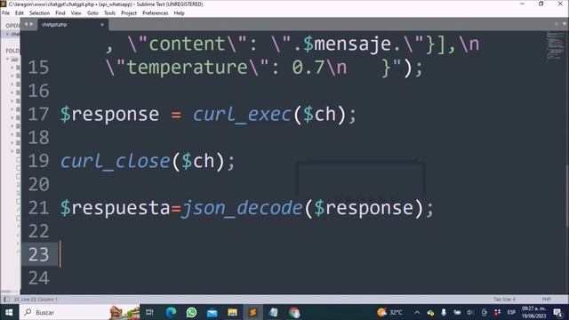 Programa la API de CHATGPT con PHP смотреть онлайн