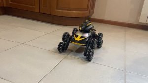 Танк  Вездеход на радиоуправлении Пульт и Жесты, с пульками и ПАРОМ