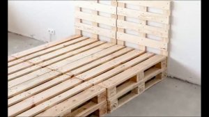 Односпальная кровать из поддонов.mp4