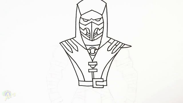 How to Draw Scorpion | Mortal Kombat смотреть онлайн