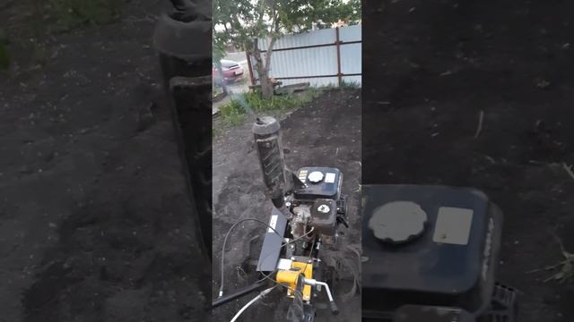Глушитель от мопеда 50куб на мотоблок. тишина смотреть онлайн