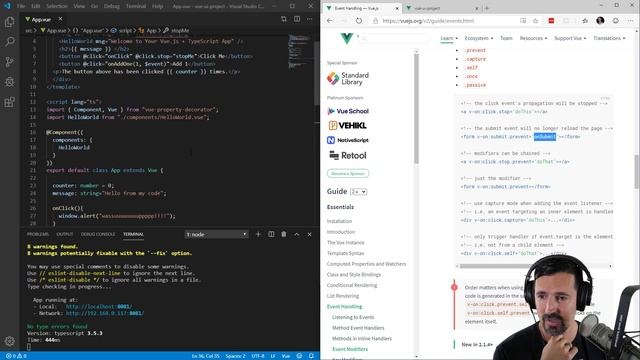 Learning Vue.js: Getting Started with Vue смотреть онлайн