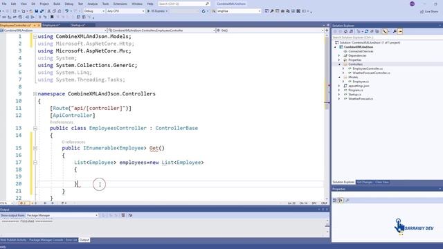 ASP.Net Core Web API - Combine XML And Json Requests And Responses смотреть онлайн