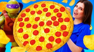 Тойклаб и Черепашки Ниндзя в поисках рецепта лучшей пиццы в мире! Шоу для детей Ищем игрушки