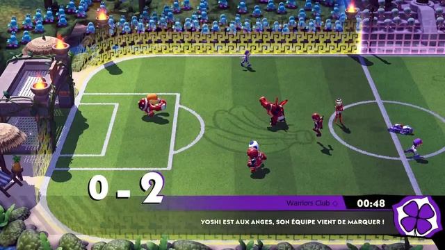 CRAZY MOMENTS in Mario Strikers Battle League Football ! смотреть онлайн