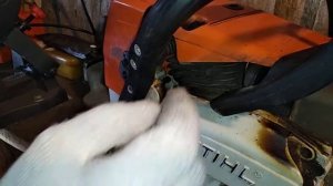 STIHL 361 ремонт. Заводится и глохнет