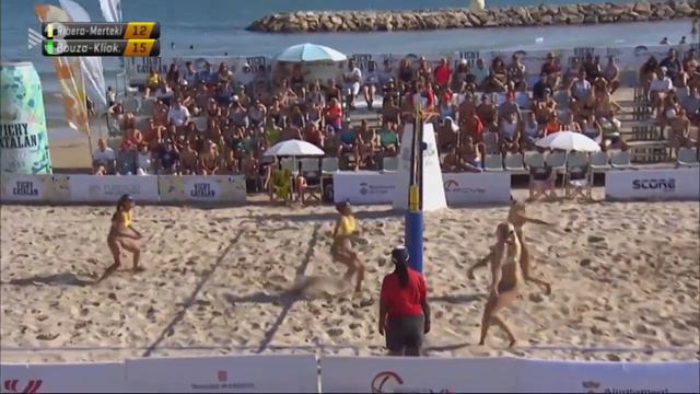 E Ribera L Merteki vs N Bouza Kliokmanaite Vòlei Platja Campionat Catalunya 2019 Final Cuni смотреть онлайн